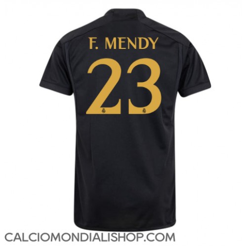 Maglie da calcio Real Madrid Ferland Mendy #23 Terza Maglia 2023-24 Manica Corta